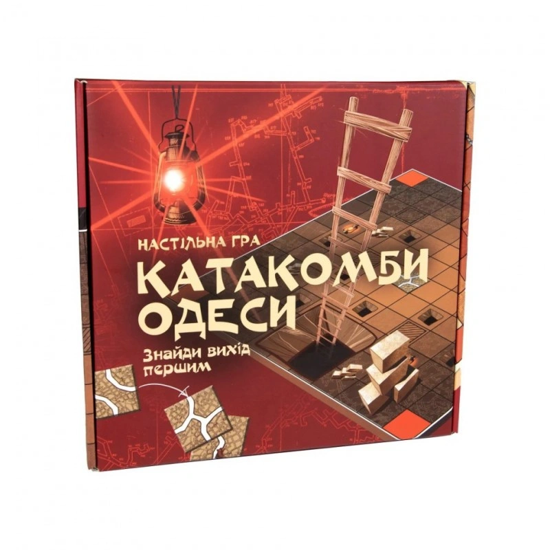 Настольная игра "Катакомбы Одессы" Strateg 30285 развлекательная