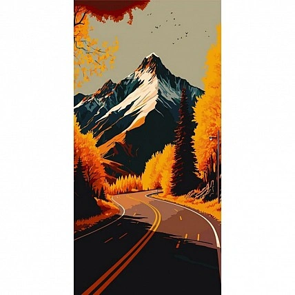 Картина по номерам "Осенний покой" 11025-AC 40x80 см