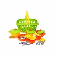 Игровой набор "Посудки в корзинке" ТехноК 4456TXK