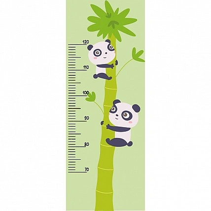 Ростомер по номерам "Пандочки" 15125-AC 30х80 см