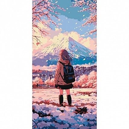 Картина по номерам "Прогулка в горах" 10123-AC 40х80 см