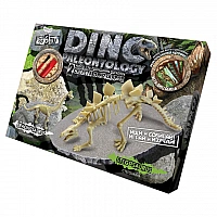 Игровой набор для проведения раскопок DP-01 DINO PALEONTOLOGY  в коробке Стегозавр