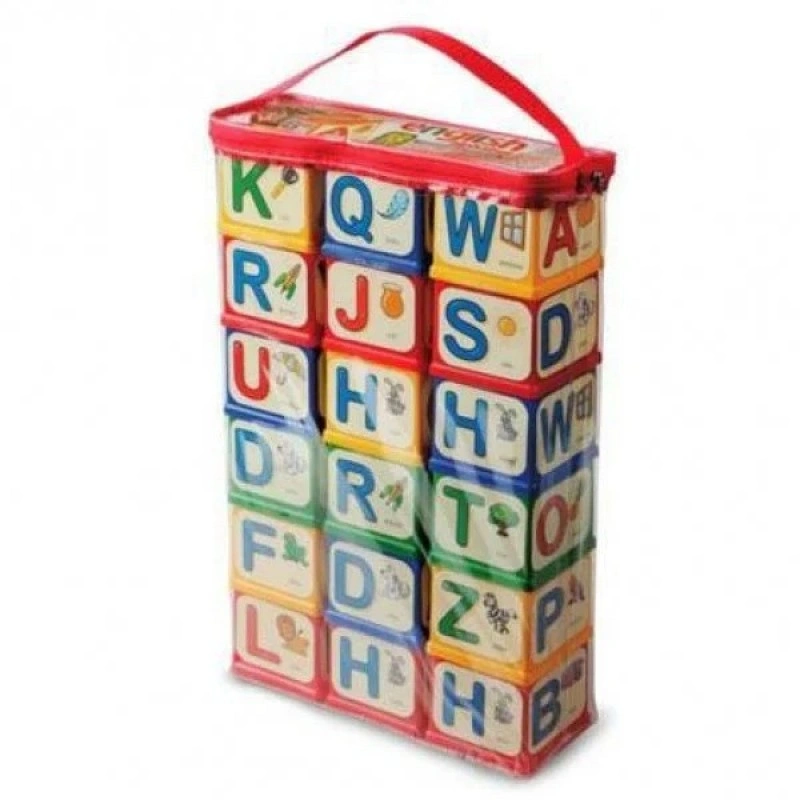 Детские развивающие кубики «English alphabet» 71054, 18 кубиков