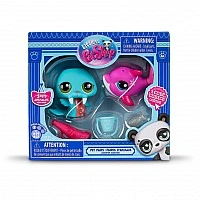Игровой набор "Фантастические Трюки" Littlest Pet Shop 00508 аксессуары и 2 фигурки