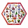 Wooden Puzzle "Color and Size" Ubumblebees (PSF126) PSF126