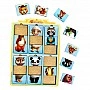 Деревянный пазл-вкладыш "Удивительные зверята-2" Ubumblebees (ПСФ131) PSF131
