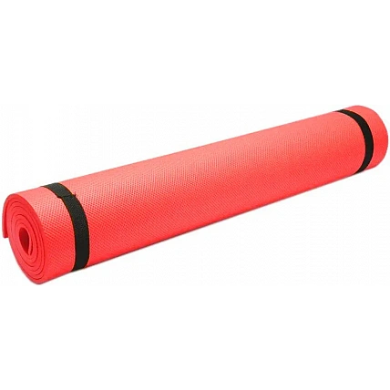 Йогамат, коврик для йоги M 0380-3 материал EVA Красный
