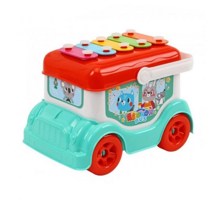 Детская музыкальная игрушка "Автобус-ксилофон" 9857TXK