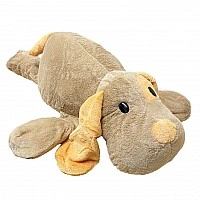 Детская мягкая игрушка "Собачка" L1132(Brown) игрушка с пледом, размер 55 см