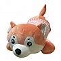 Детская мягкая игрушка "Собачка" L1124(Peach) игрушка с пледом, размер 60 см