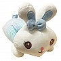 Детская мягкая игрушка "Зайка" L1122(Blue) игрушка с пледом, размер 60 см