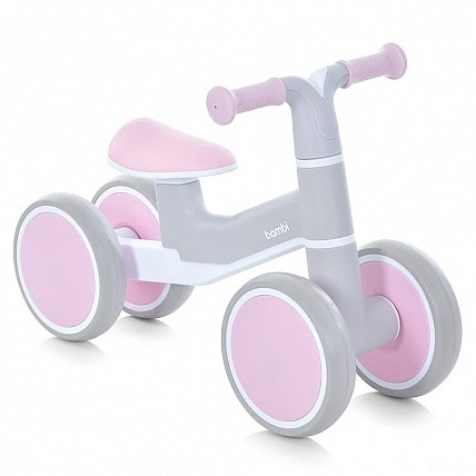 Беговел детский M 5857-8 розовый, до 20 кг