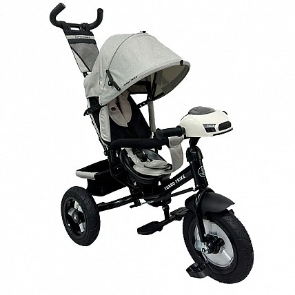 Детский трехколесный велосипед MT 1006-12 серый