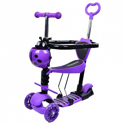 Самокат детский 3-х колесный 5 в 1 JR3-050-V, до 25 кг