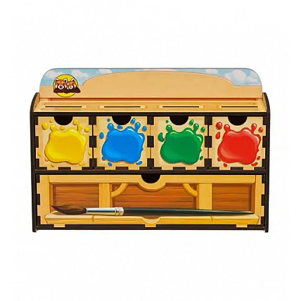 Дерев'яна настільна гра "Кольори" Ubumblebees (ПСД071) PSD071