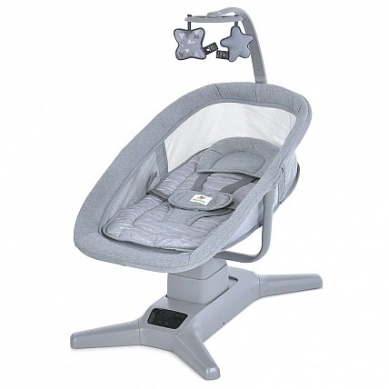 Укачивающий центр-шезлонг 8303 таймер, москитная сетка, музыка