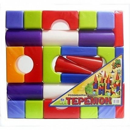 Дитячий конструктор Теремок "Середній" 08072