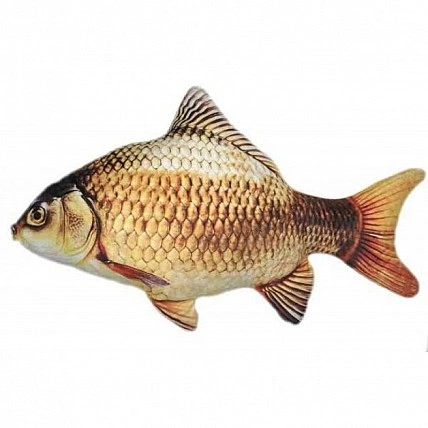 Детская мягконабивная игрушка "Карась" K-G-50, 50 см