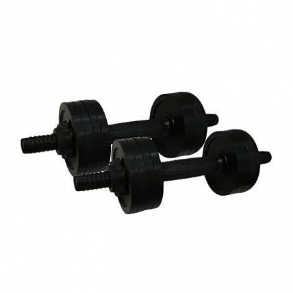 Гантели обрезиненные 2 шт по 4,5 кг PL NE-PR-2019-45-2