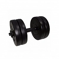 Гантель наборная композитная в пластиковой оболочке Rock pro 10,5 кг NE-PL-G-010