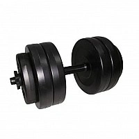 Гантель наборная композитная в пластиковой оболочке Rock pro 13 кг NE-PL-G-013