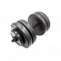 Гантель наборная композитная в пластиковой оболочке Rock pro 23 кг NE-PL-G-023