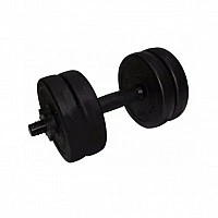 Гантель наборная композитная в пластиковой оболочке Rock pro 5,5 кг NE-PL-G-005