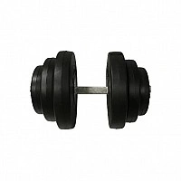 Гантель наборная композитная в пластиковой оболочке Rock Pro-R 19,5 кг NE-PL-R-019