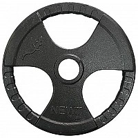 Диск тяжелоатлетический с хватами TI-30-25, 25 кг, 31 мм