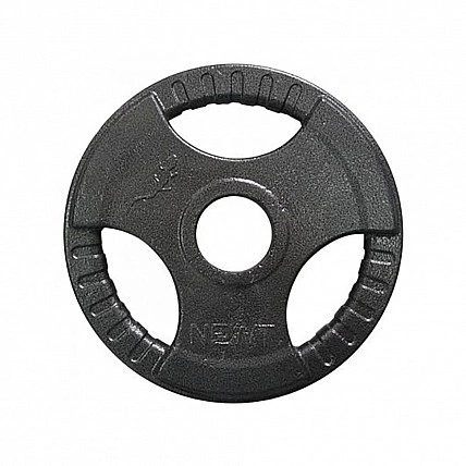 Диск тяжелоатлетический с хватами TI-N-010, 10 кг