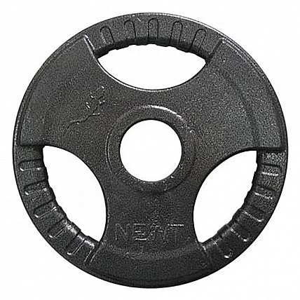 Диск тяжелоатлетический с хватами TI-N-025, 25 кг