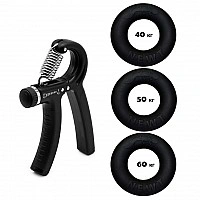 Набор кистевых эспандеров кольцо+эспандер ножницы Power Grip Set2 NE-1588-60