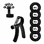 Набор кистевых эспандеров кольцо+эспандер, ножницы Power Grip Set NE-1589-WR15