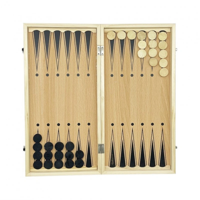 Набор настольных игр "Шахматы, нарды, шашки 3 в 1" Set1 NE-LG-11 игровое поле 40х40 см