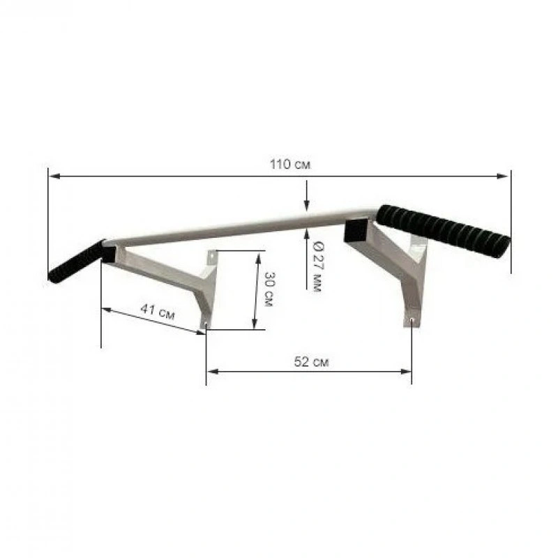 Турник настенный Wide белый NE-TR-15W