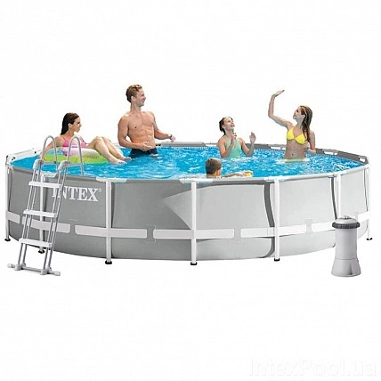 Бассейн каркасный Intex 26724 (457-107см), 14614 л