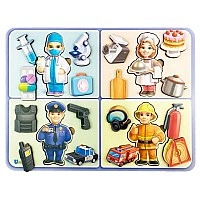 Board educational game "Professions" Ubumblebees (PSF160) PSF160