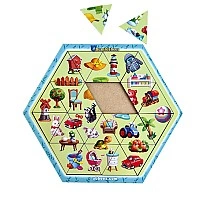 Wooden Puzzle "Assorted" Ubumblebees (PSF125) PSF125