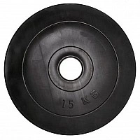 Диск гантельный "Rock Pro" NE-PL-D-15 15 кг композитный в пластиковой оболочке