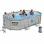 Бассейн каркасный Bestway 56946K (488-305-107см), 10949 л