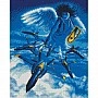 Алмазная мозаика "Ангел-хранитель Украины" HX487 30х40 см