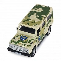 Автомодель серии "Шевроны Героев" Land Rover Defender "Восток" TechnoDrive
