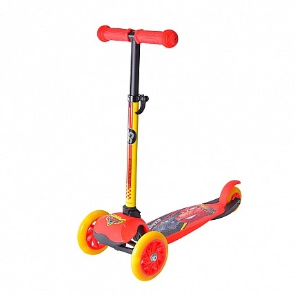 Дитячий самокат "Cars" Bambi LS2114 з рюкзаком