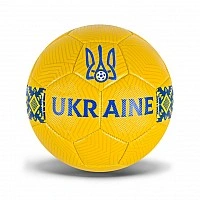 Мяч футбольный "Ukraine" FU2582 размер № 5  Желтый