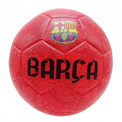 Мяч футбольный "FCB Barca" Bambi FB2257 размер № 5  Красный
