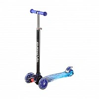 Самокат детский 3-х колесный SC25103(Dark-Blue) колеса со светом