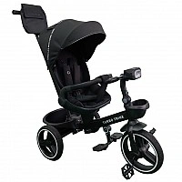 Велосипед детский трехколесный MT 1002-1 Elegant Black с родительской ручкой