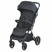 Детская прогулочная коляска BEYA ME 1127-G Black Leo