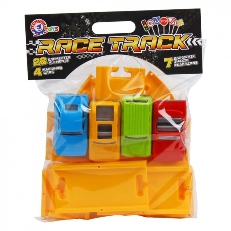 Дитячі іграшки Autotrack 0747TXK 4 Cars