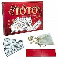 Лото 30656 с деревянными фишками